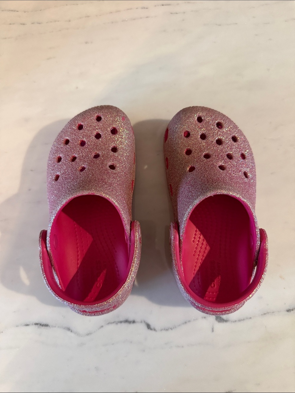 Kids Glitter Pink Sandals - Brand: